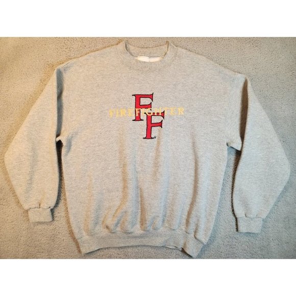 Bwear Other - Vintage B Wear Fire Fighter The American Fleece Company Sweatshirt Large Men's